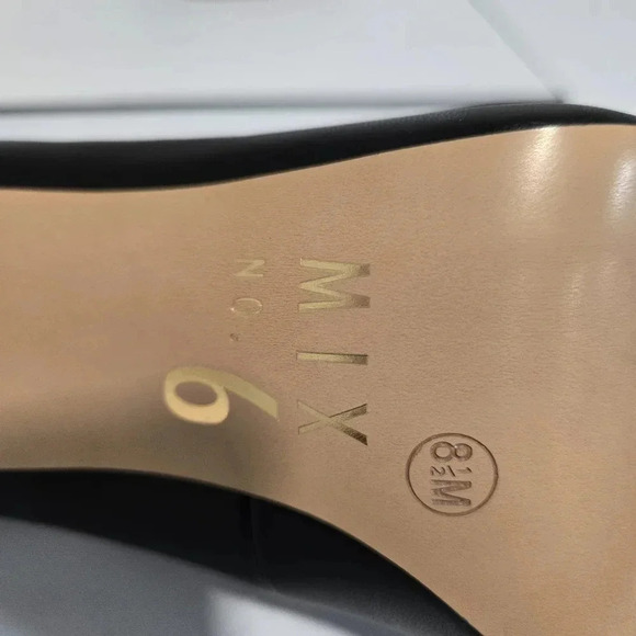 Max No. 6 Black Stiletto Heels – Classic Elegance with a Modern Twist - Picture 12 of 14